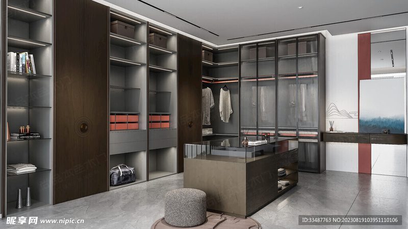 整体衣柜门板类型解析：揭秘不同风格背后的工艺与适用场景